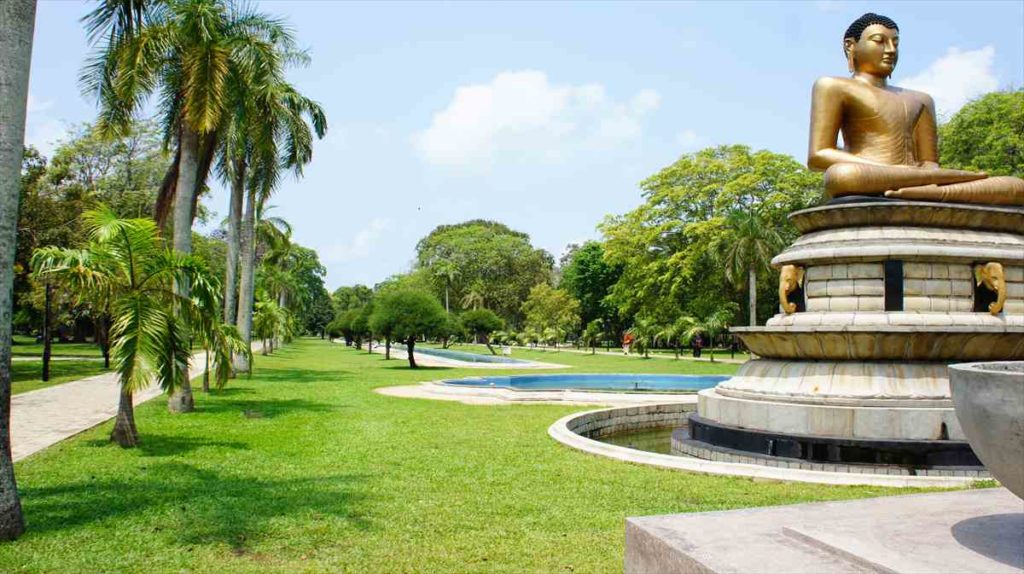 スリランカのヴィハーラ・マハー・デーウィ公園