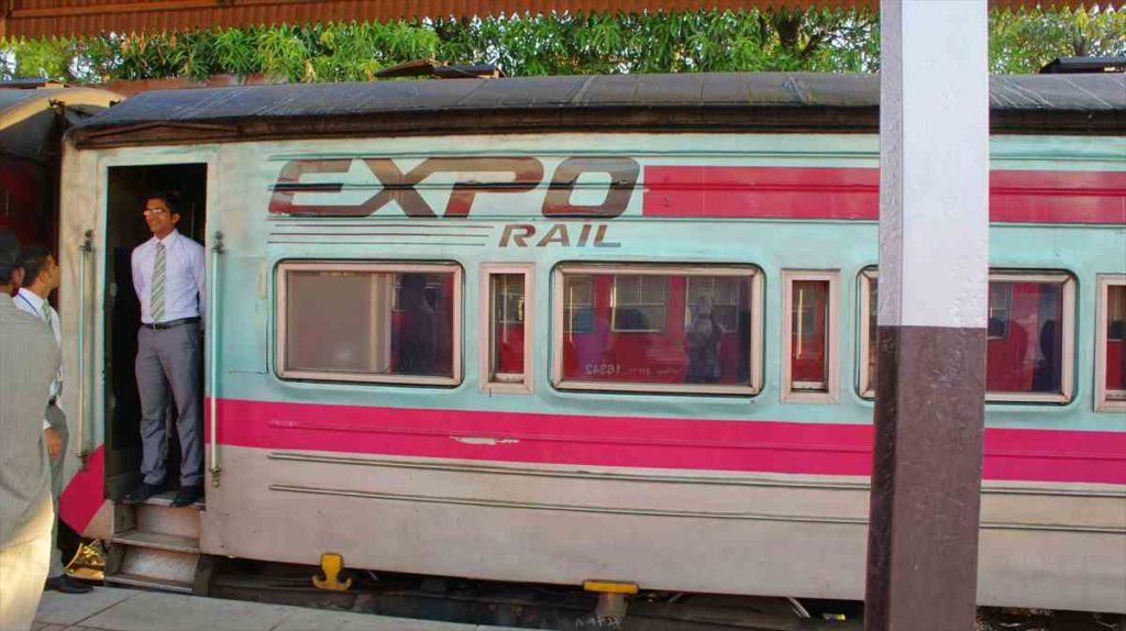 スリランカの鉄道　EXPO RAIL