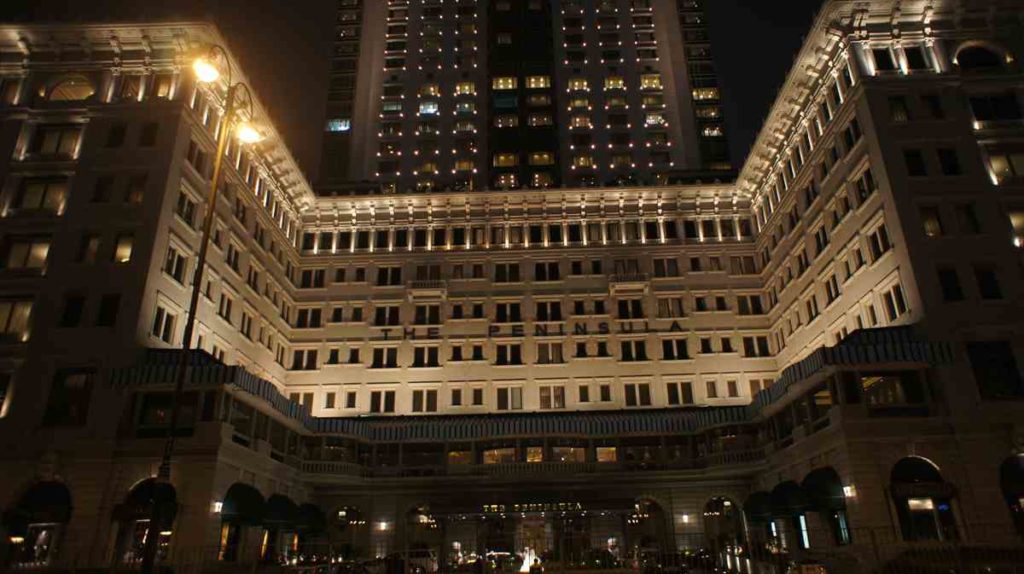 香港のペニンシュラホテル