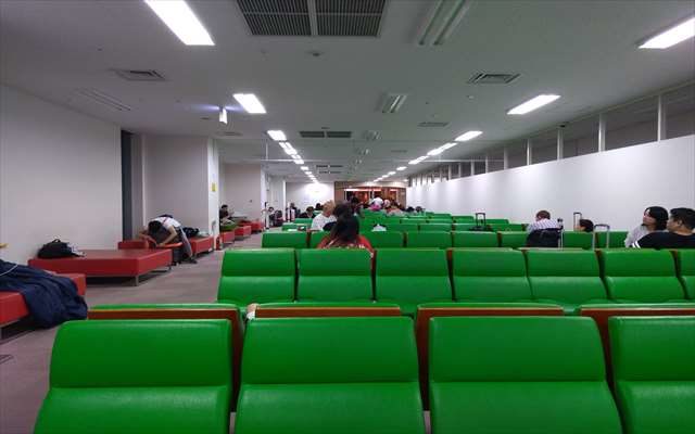 関西空港の無料の仮眠所